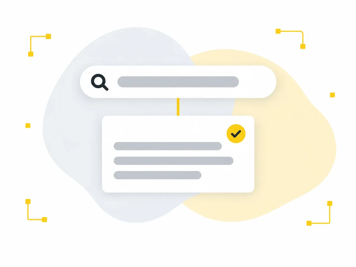 A plain answer card under a search question.