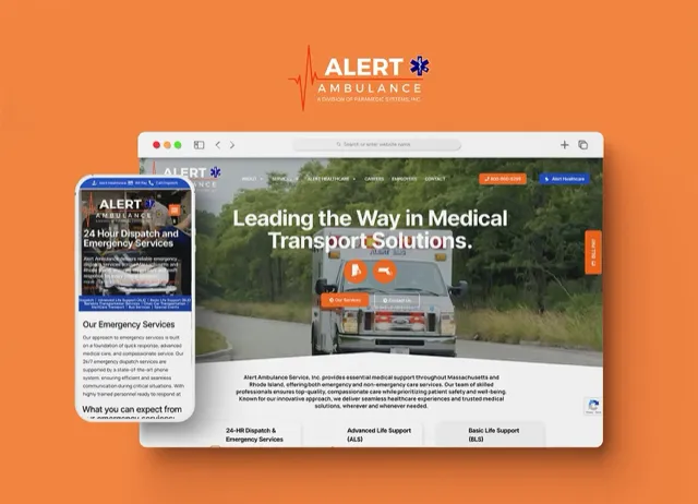 Alert EMS: Custom WordPress web design and media production