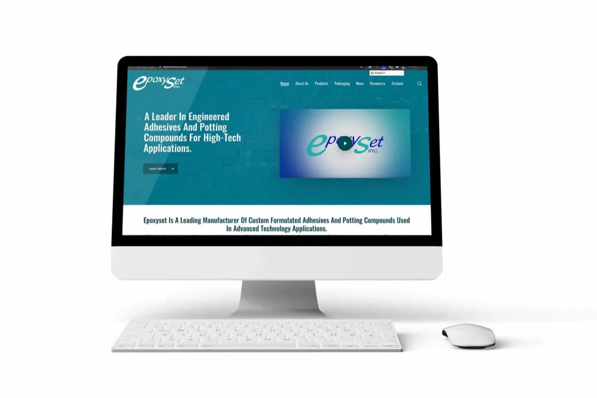 EpoxySet Inc: Website for an adhesives and epoxy manufacturer