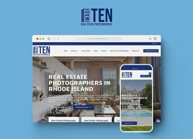 Image Ten Real Estate Photographers: Website redesign for a real estate photography company