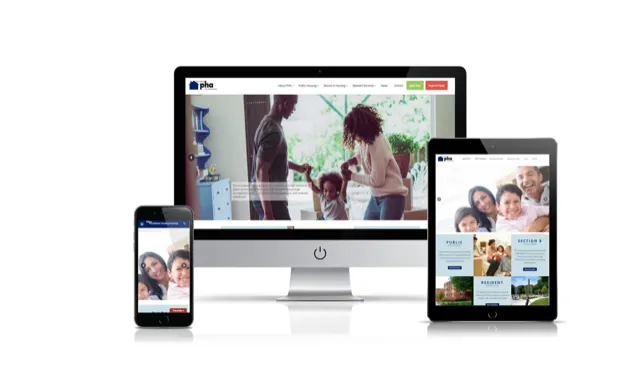 Providence Housing Authority: Municipal housing authority website design
