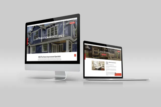 Rhode Island Home Improvement: Home improvement company website design