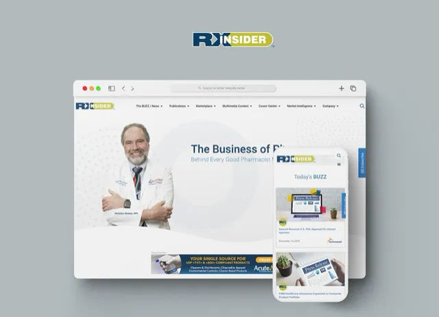 RxInsider: Custom pharmacy industry platform and advertising system