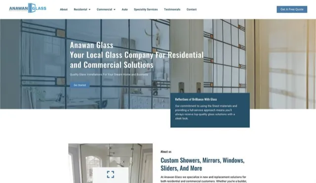 Vertex Towers: Web design for a telecommunications infrastructure developer