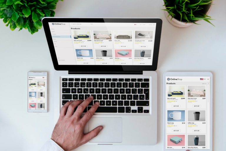 browsing e-commerce websites