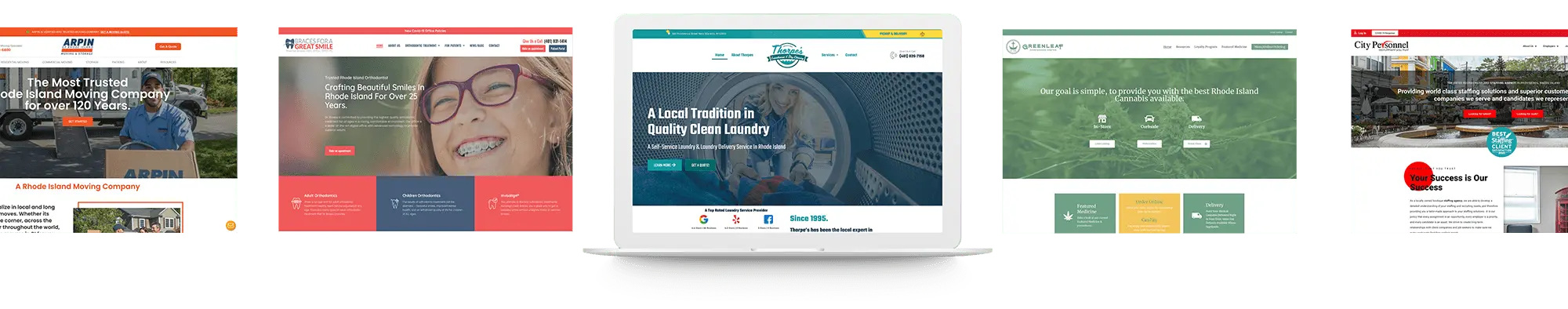 Web Design Agency Client Work